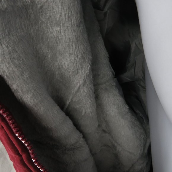 Men's Zip Up Heavyweight Hooded  Fleece Lined Jacket XL NWOT - Picture 7 of 7